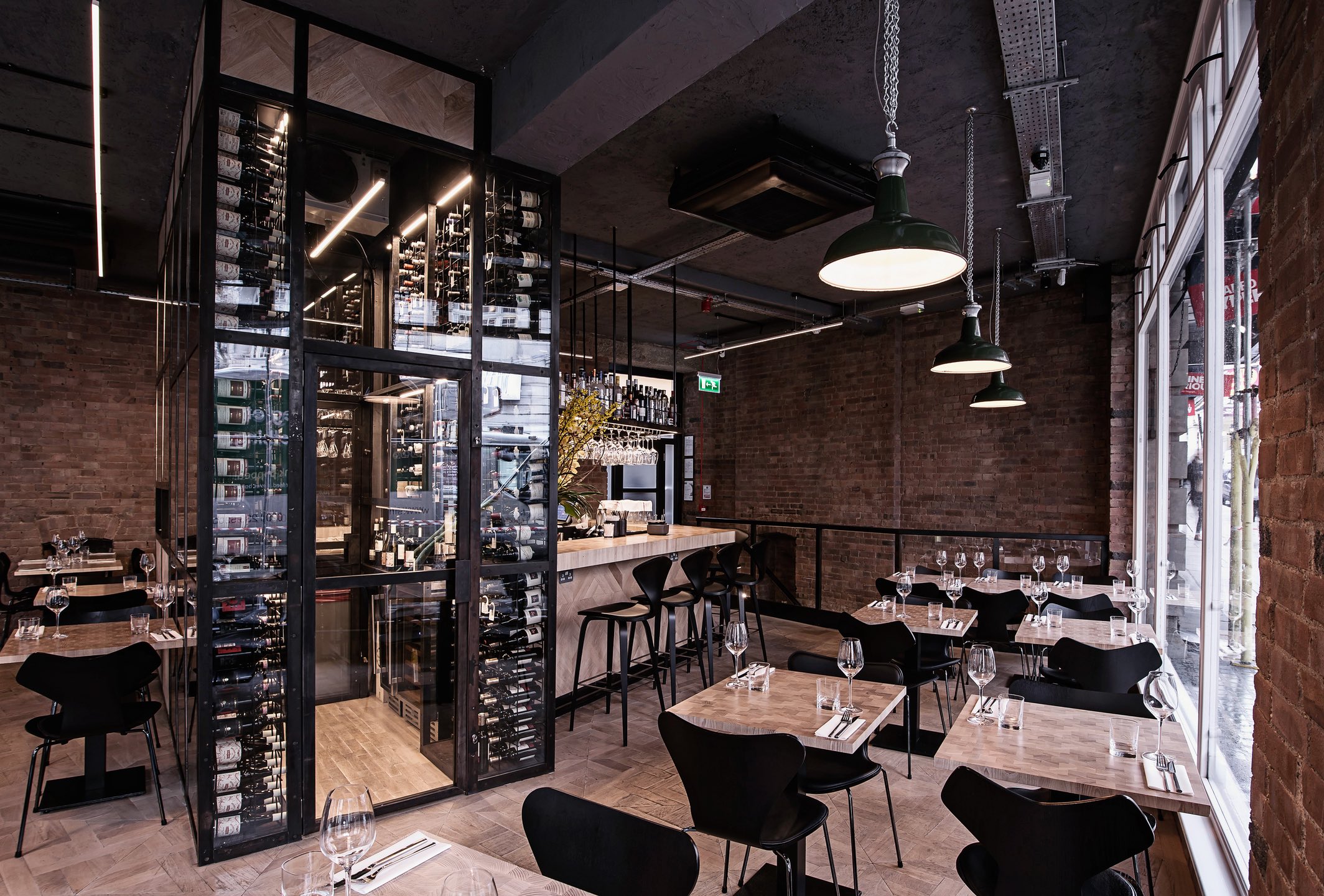 Four to Eight Restaurant, Central London - Designed by ATELIERwest Ltd. 2