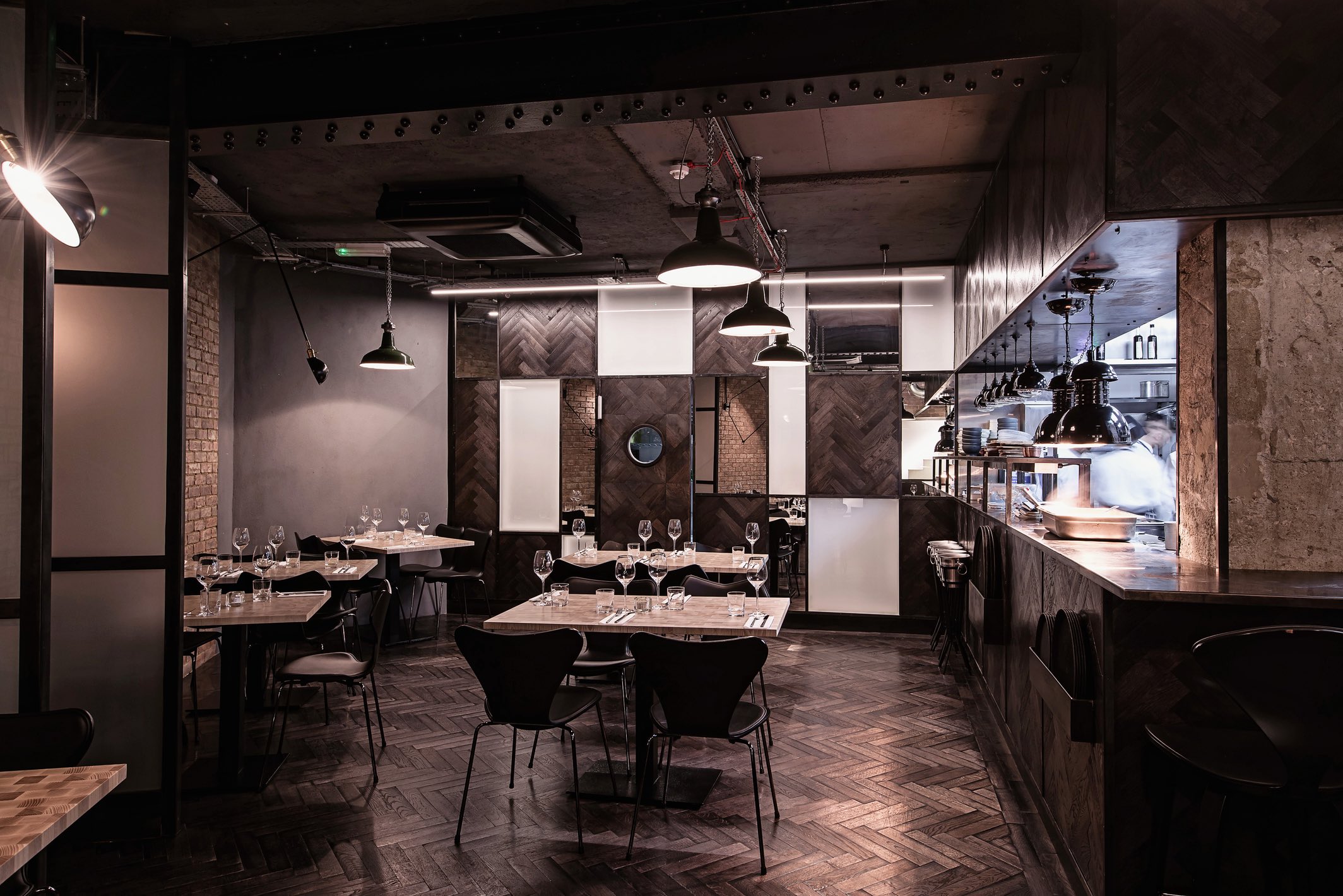 Four to Eight Restaurant, Central London - Designed by ATELIERwest Ltd. 6