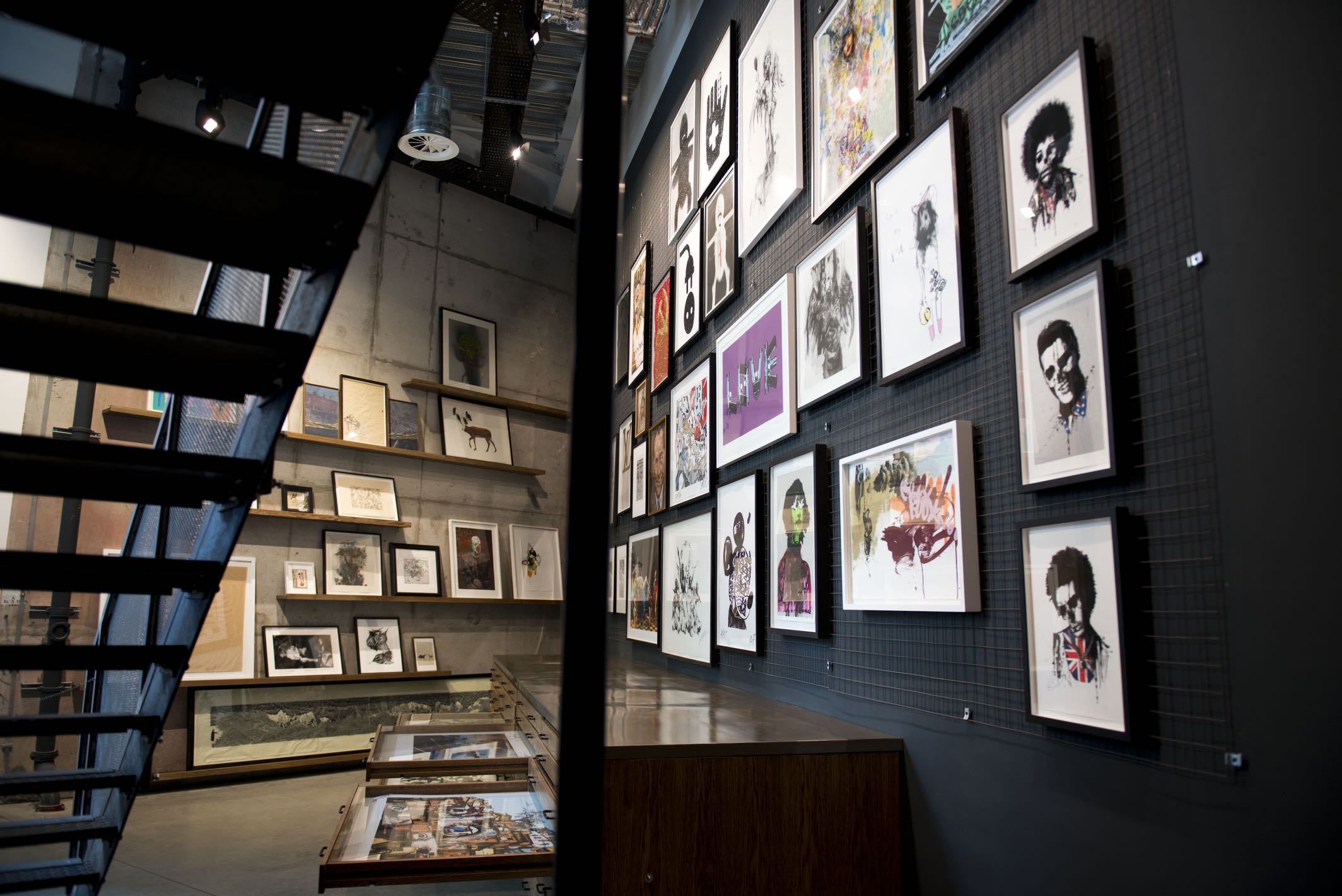 Execution Prints Gallery, London - Designed by ATELIERwest Ltd. 5