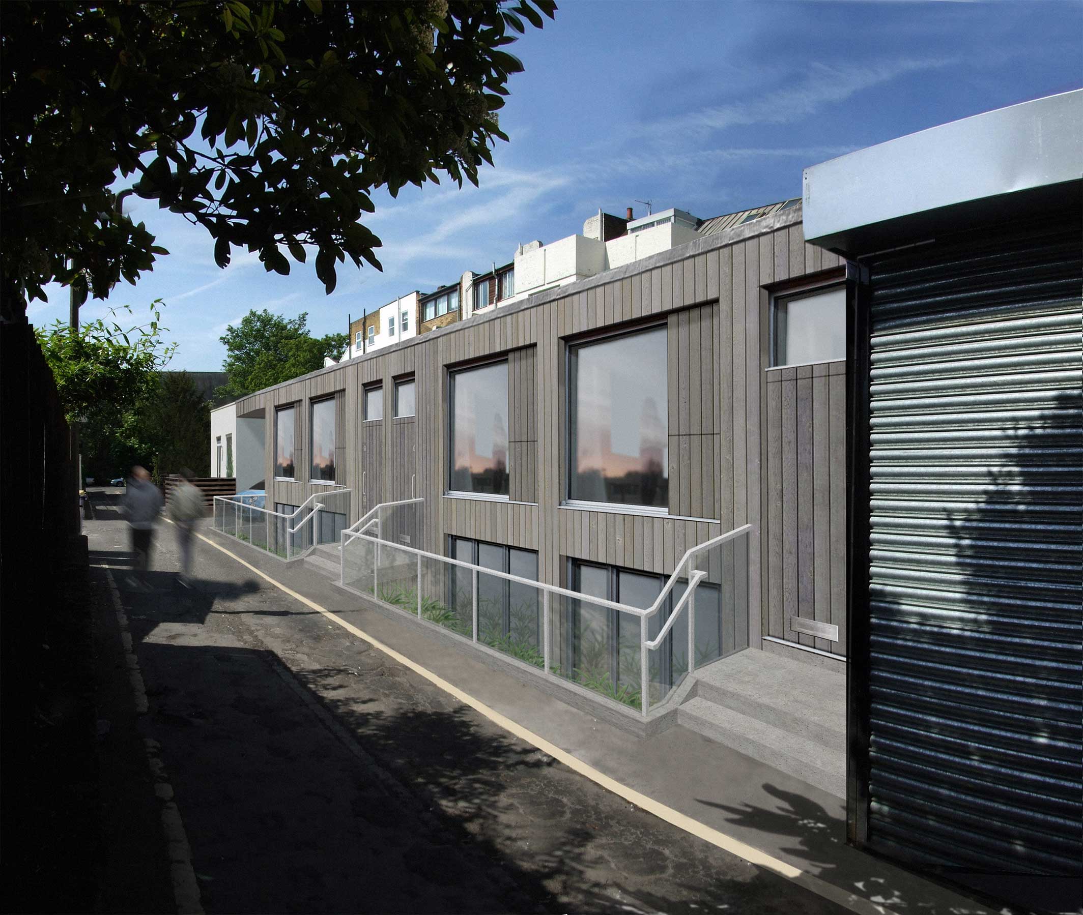 Trinity Passage, Barnes, West London - Designed by ATELIERwest Ltd. 1